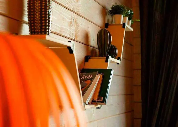 컨트리하우스 Nidogredos Ecologicas De Diseno 엘 티엠블로