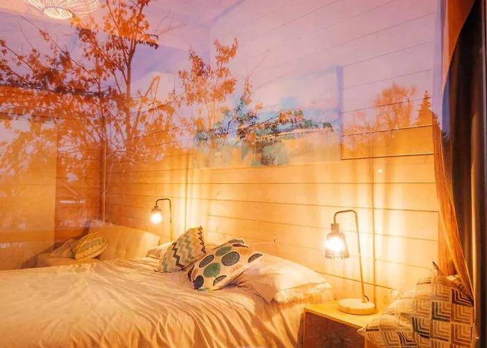 컨트리하우스 Nidogredos Ecologicas De Diseno 엘 티엠블로